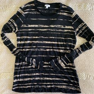 VINCE long sleeve crew neck tee